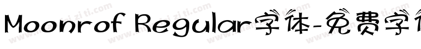 Moonrof Regular字体字体转换